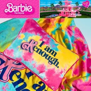 Satin Pillowcase Standard Size Colorful 'I am Kenough' multicolor fun